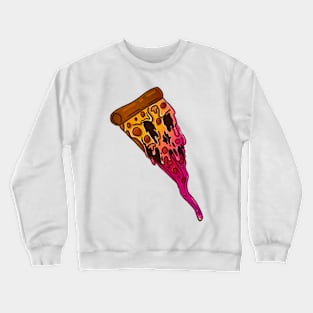 Crazy pizza Crewneck Sweatshirt